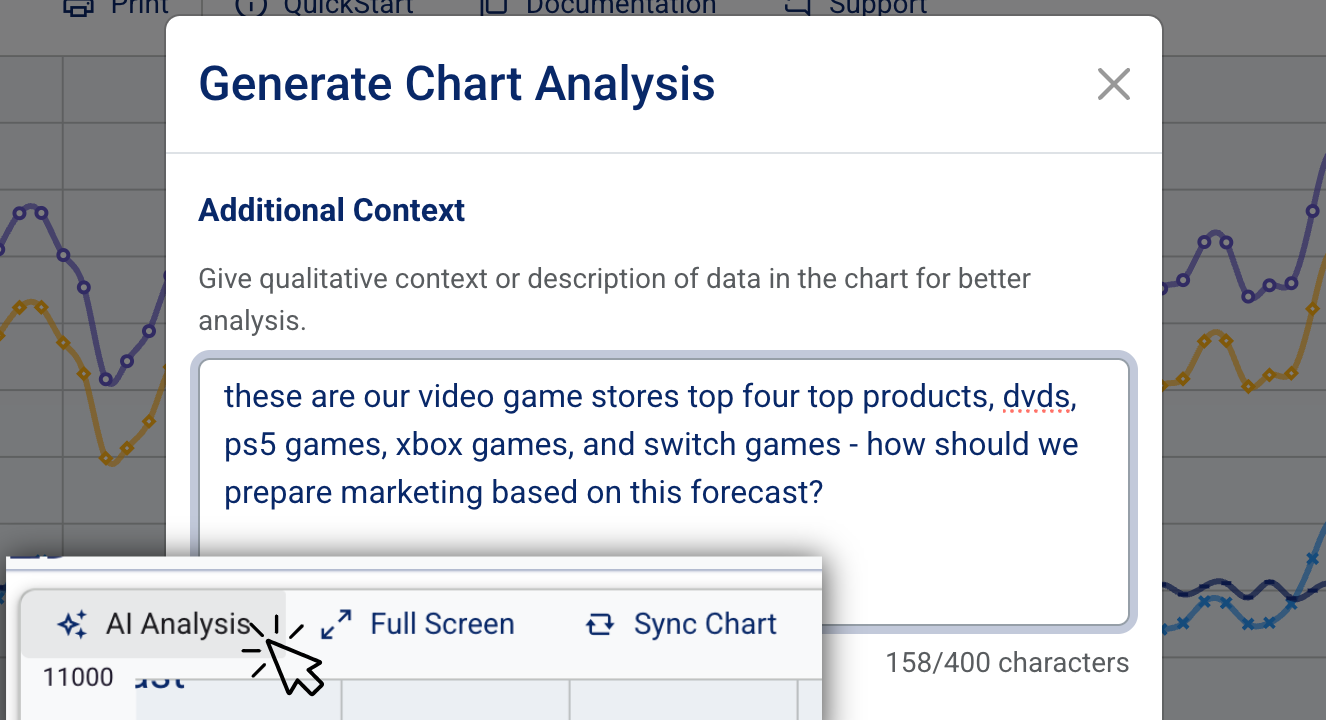 Screenshot: AI Analysis